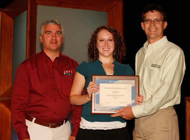 Purdue University has two Thermwood routers, and recently had a student win first place in furniture design at AWFS: