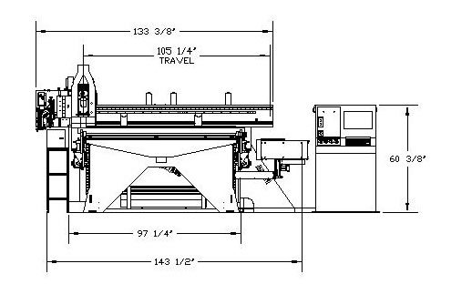 Thermwood AP 21 7'x12' Front View