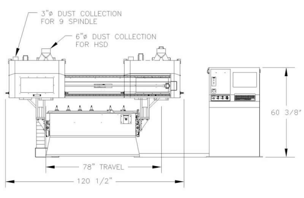Thermwood MTR 30 Front View