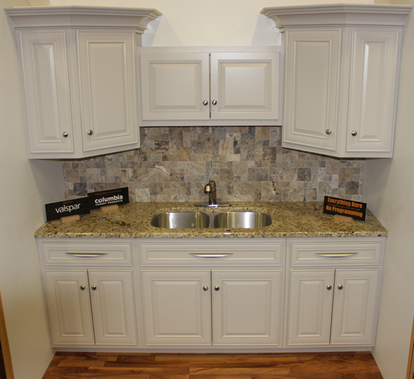 Kitchen cabinet design from IWF 2014 Thermwood booth - all made on a Cut Center
