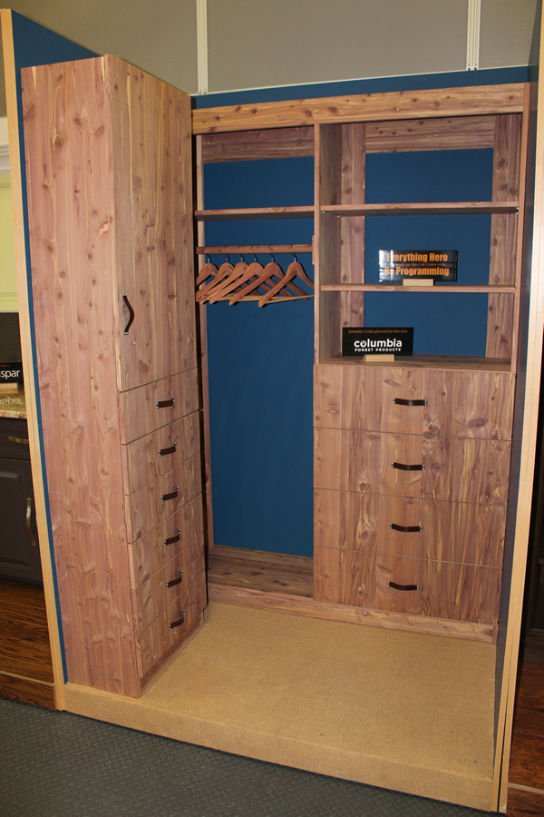 Aromatic Cedar Closet made on Thermwood Cut Center
