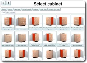 Easily choose what you want to make on the Cut Center