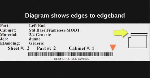 Smart labels make parts easy to program