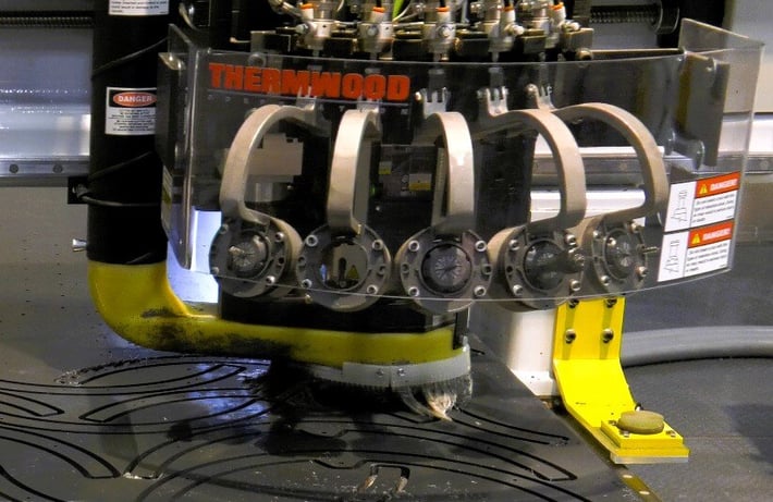 Thermwood Model 45 5'x10' CNC machining HDPE