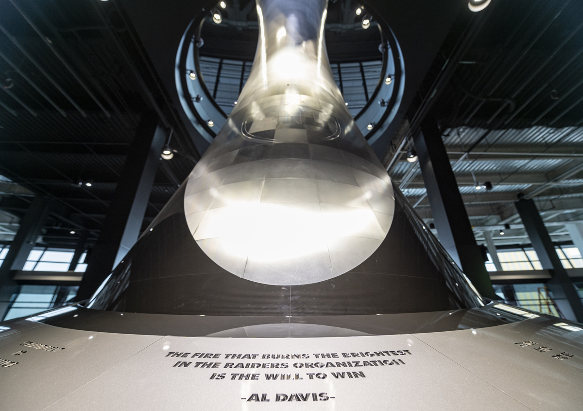Al Davis Memorial Torch