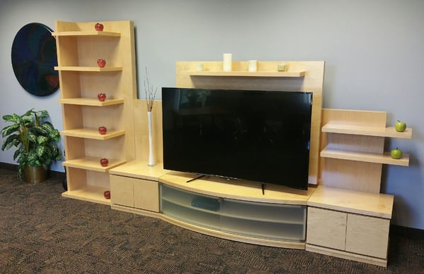 Cut Ready Entertainment Center