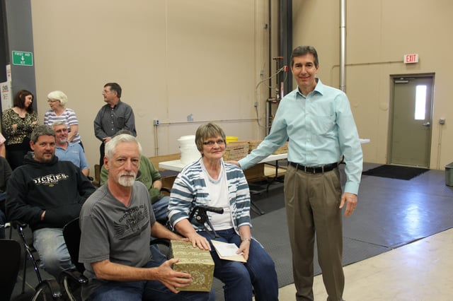 Thermwood honors retiree Carol Meyer for her years of service Thermwood honors retiree Carol Meyer for her years of service