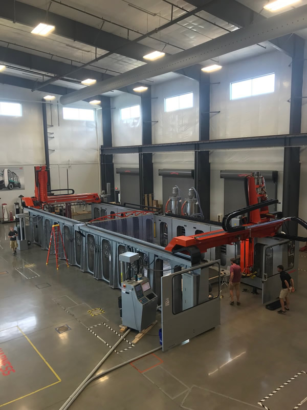 Thermwood LSAM 10'x40' The World's Largest Composite 3D Printer is