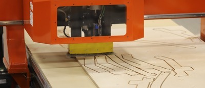 CutLAYER - an alternative approach to large-format additive manufacturing.  One that doesn't rely on 3D printing at all.  Instead of extruding melted material, CutLAYER builds parts by cutting sheets into layers and assembling those layers with precision alignment.  The result is a highly scalable, material-flexible (composites, aluminum, wood and more) process for producing parts often faster, stronger and more cost-effective than traditional methods or printing.