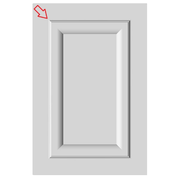 Easily create mdf door with inside mitered corner on the Cut Center Easily create mdf door with inside mitered corner on the Cut Center