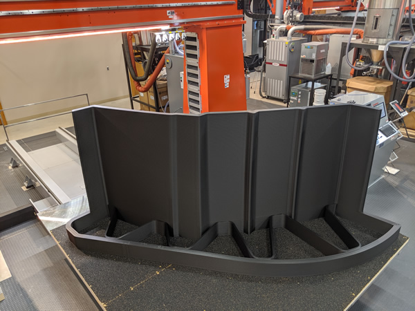 With the same print technology as used on the larger LSAM machines, the MT offers the same throughput, print quality and layer to layer fusion that has made LSAM the leader in large scale additive manufacturing