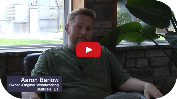 Aaron Barlow of Original Woodworking on his Thermwood Cut Center