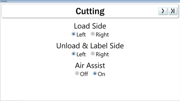 Thermwood Cut Center now adds the ability to turn air assist on or off manually