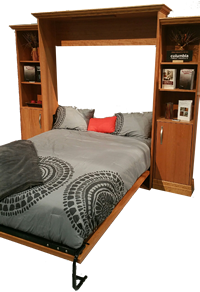 Thermwood Vertical Wall Bed in the down position Thermwood Vertical Wall Bed in the down position