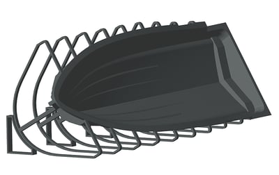 CAD view of the yacht hull mold