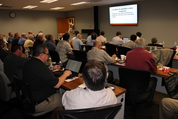 Thermwood Dealers participate in the 2018 Dealer Conference at our headquarters in Dale, IN