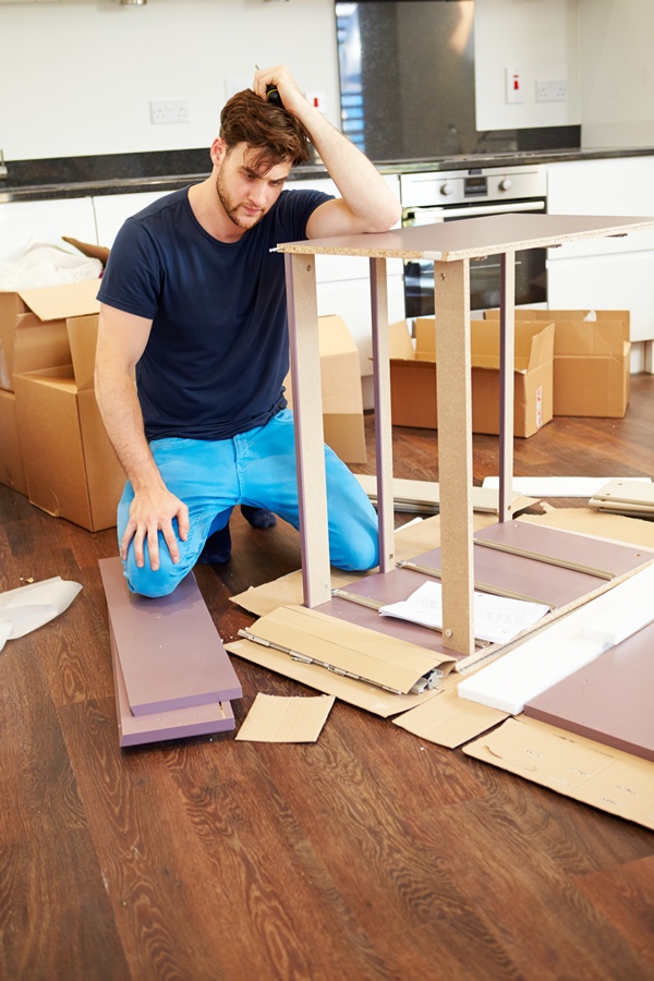 Sorting parts for each cabinet can be difficult without Thermwood's Assembly Marks