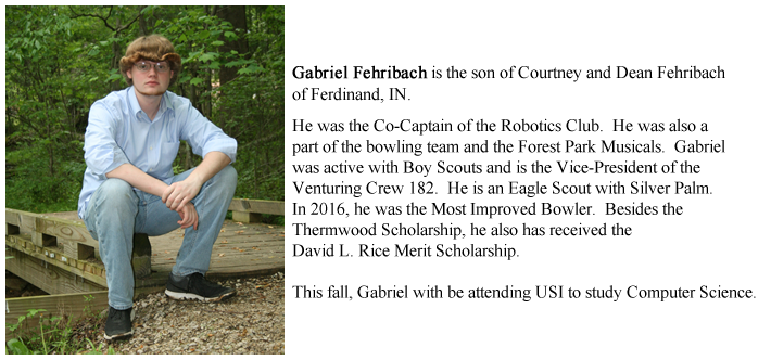 Gabriel Fehribach Bio