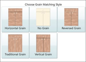 Cut Ready's Grain Matching Interface