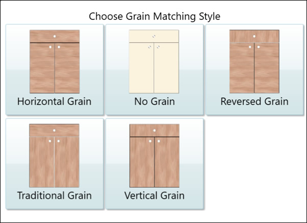 Expanded Grain Matching for Cabinets in the Latest CutReady Update