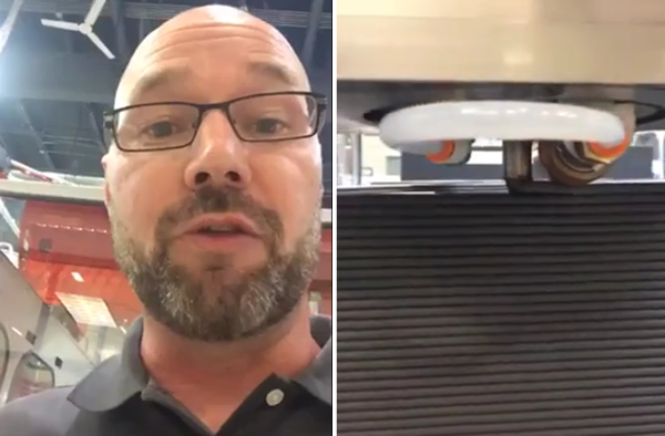 Jason Susnjara gives a live walkthrough of the Thermwood LSAM printing process.