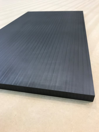 50% Carbon Fiber Filled PPS Panel Printed and Machined on LSAM