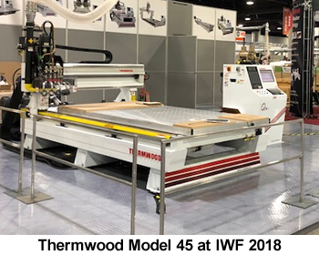 Thermwood Model 45 at IWF 2018