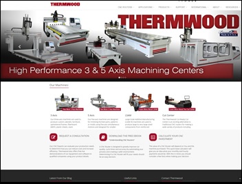All New Thermwood Website Launches Today! All New Thermwood Website Launches Today!