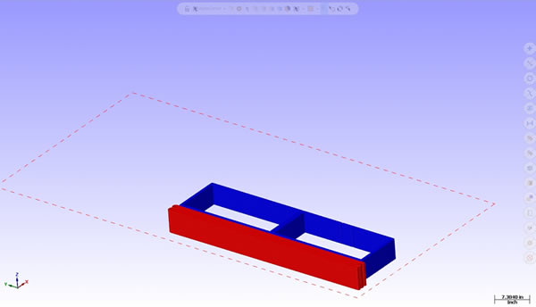 With LSAM Print3D, you can break up comples parts into multiple individual parts With LSAM Print3D, you can break up comples parts into multiple individual parts
