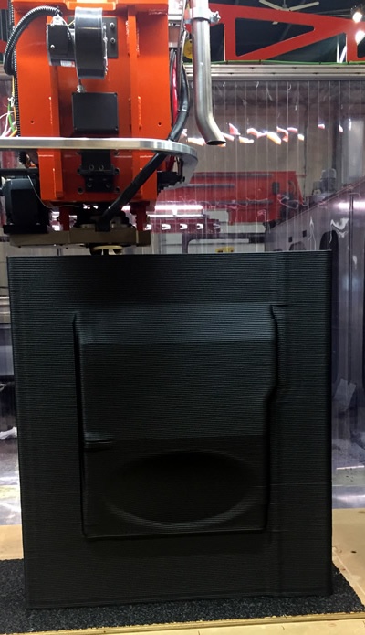 3D Printing Mold on Thermwood 10'x20' LSAM®