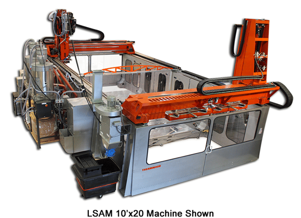 LSAM 10'x20' Machine Shown