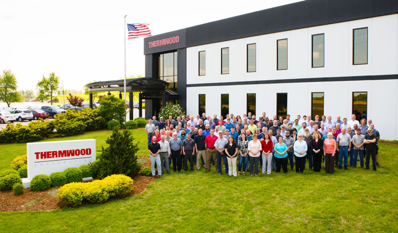 Thermwood Personnel and Dealers during the 2017 Dealer Conference