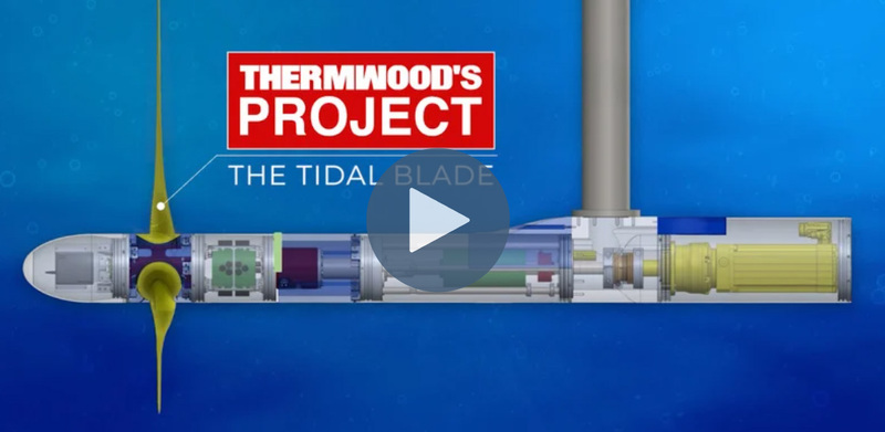 Video: Tidal blade mold tool being printed on a Thermwood LSAM AP 510