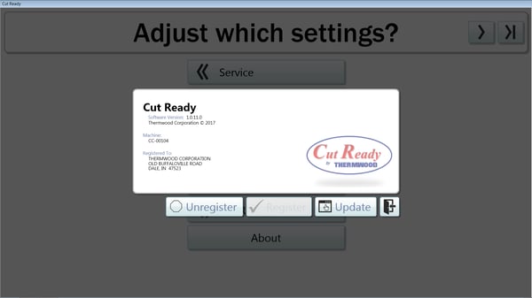 Thermwood Cut Center now adds the ability to manually check for updates Thermwood Cut Center now adds the ability to manually check for updates